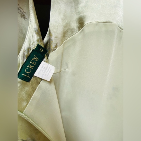 J. Crew Vintage Silk Maxi Dress Euc!! - Picture 2 of 9